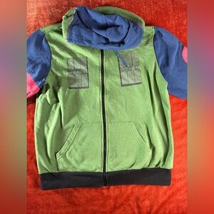 Naruto hot topic zip up hoodie